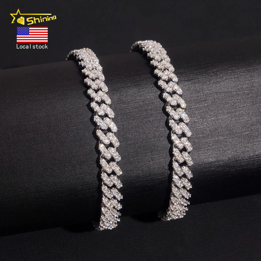 Iced Out 6mm Cuban Bracelet