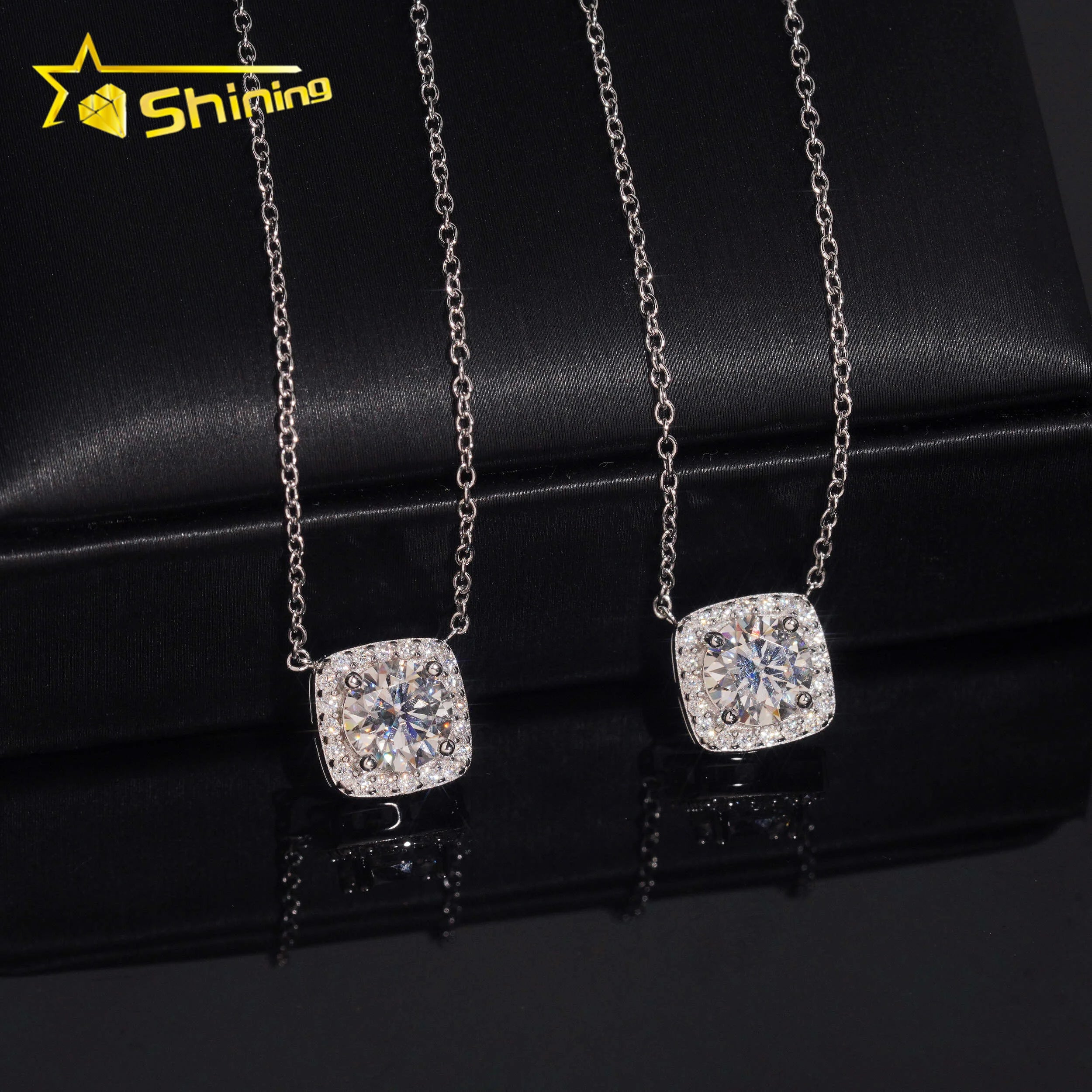 Eternal Halo Silver Necklace